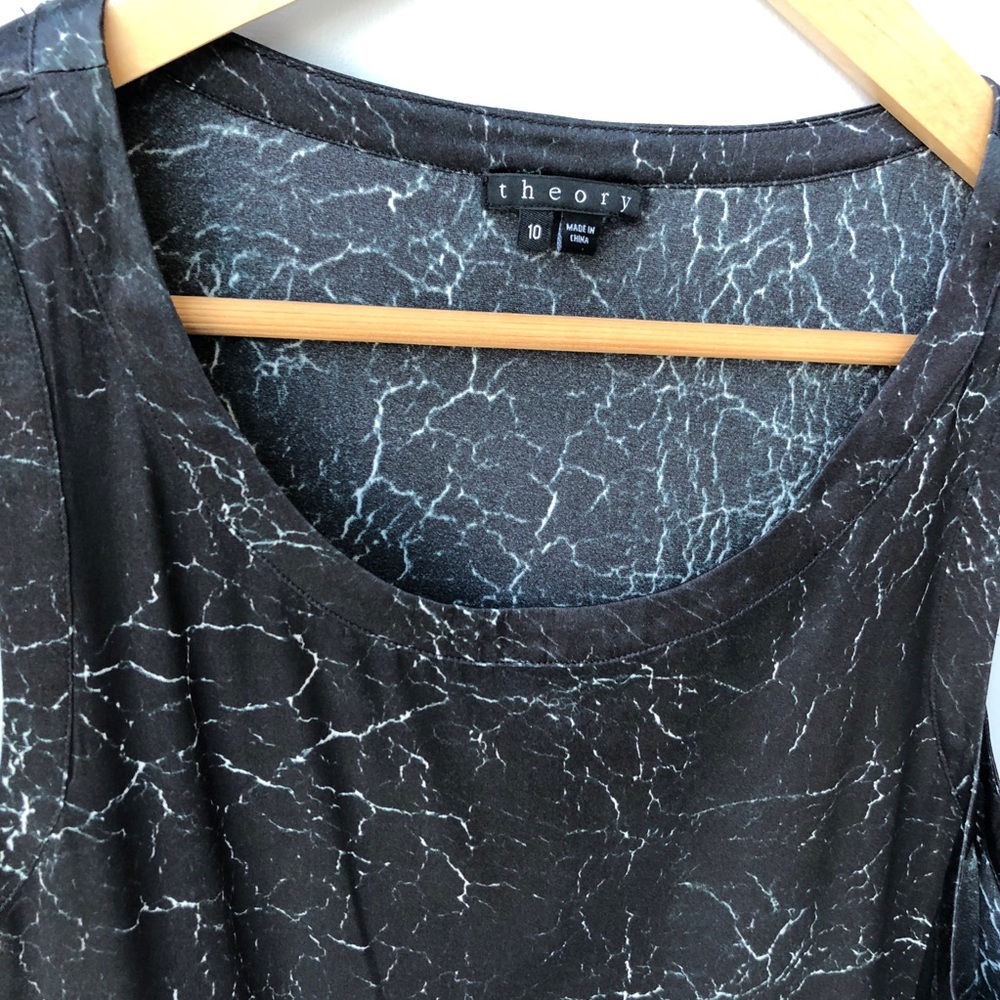 Theory Silk Dress EUC - Picture 2 of 7